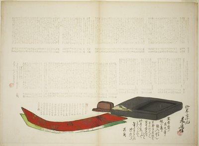 纪乐诗歌的层次 作者 Shibata Zeshin