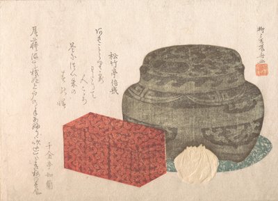Fire-Holder and Tea-Box, 19th century., 19世纪。 作者 心斋