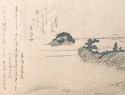 Turtle Island and Fujiyama, 19th century., 19世纪。 作者 心斋