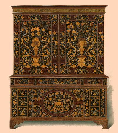 镶嵌镶嵌的内阁新闻，1905年 作者 雪莉·查尔斯·莱韦林·斯洛科姆