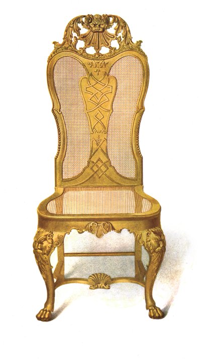 镀金藤椅，1906年 作者 雪莉·查尔斯·莱韦林·斯洛科姆