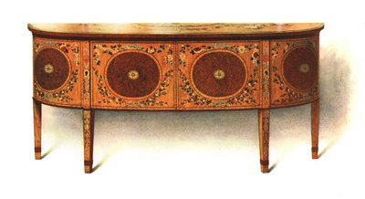 彩绘餐边柜马桶，1908年。 作者 雪莉·查尔斯·莱韦林·斯洛科姆