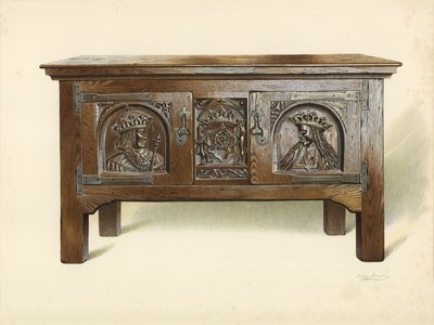 萨德伯里的Hutch，位于林肯郡Louth的St James&39;Church（chromolitho） 作者 雪莉·查尔斯·莱韦林·斯洛科姆