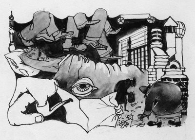 超现实的研究，1952年。 作者 雪莉·马卡姆