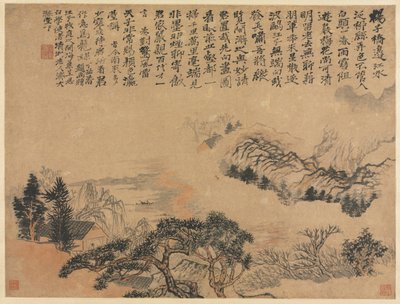 the河上的春天 作者 石涛