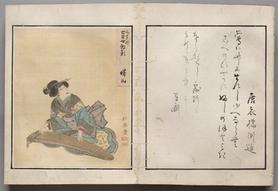 演员肖像相册》中的叶片 作者 升草斋