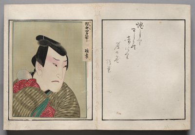 演员肖像相册》中的叶片 作者 升草斋
