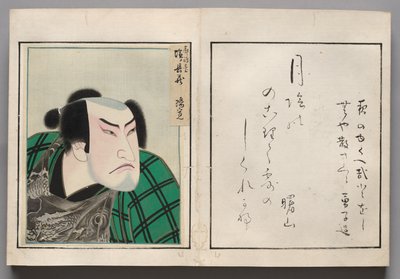 演员肖像相册》中的叶片 作者 升草斋