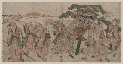 七个幸运神，1810年代 作者 顺森