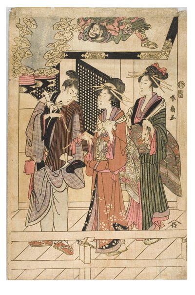 参观神社 作者 胜川胜川