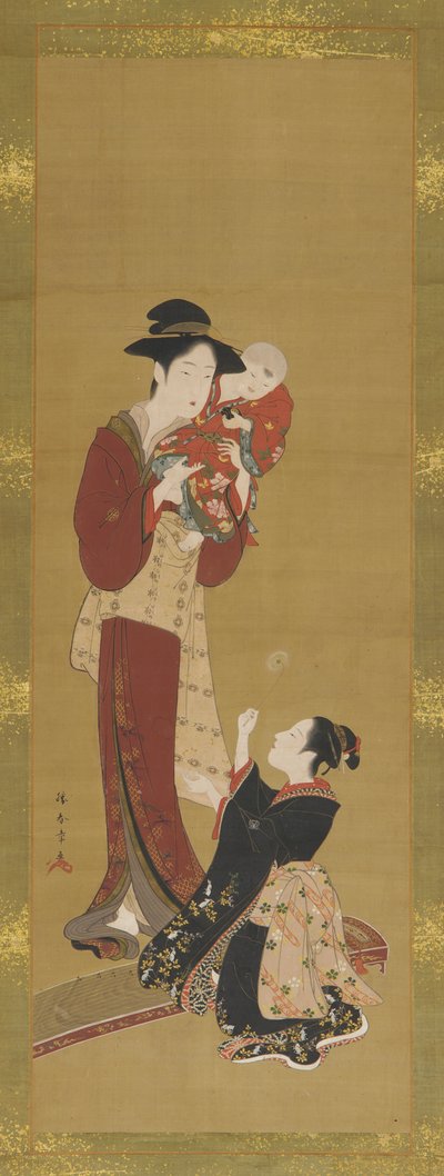 女人、婴儿和年轻女孩，1726-1868。 作者 春庄