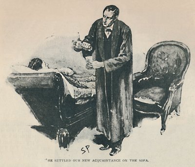 他于1892年在沙发上结识了我们的新朋友 作者 悉尼佩吉特
