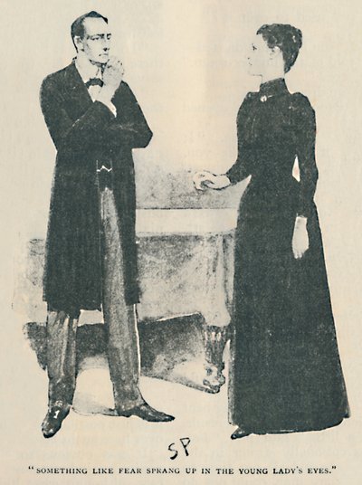 像恐惧一样出现在年轻女性的眼中，1892年 作者 悉尼佩吉特