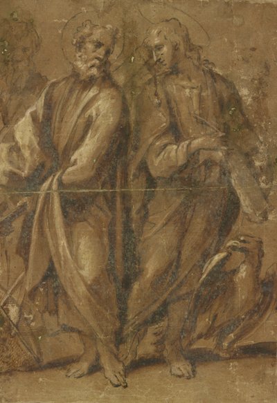 圣徒彼得和约翰 作者 西吉斯蒙多·考拉（Sigismondo Caula）