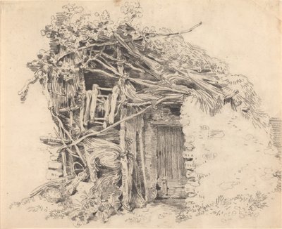 乡村谷仓的一角 作者 西格蒙德·弗洛登伯格