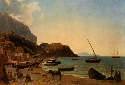 索伦托的大海湾》，1827-1828年，1965年。 作者 西尔维斯特·谢德林