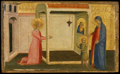 亚历山大的圣凯瑟琳的愿景，14世纪下半叶。 作者 Silvestro dei Gherarducci