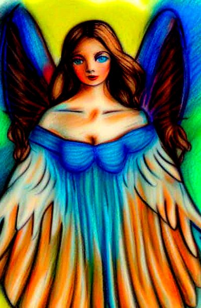 天空的颜色：天使的肖像 作者 西尔维娅·马蒂尼