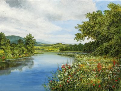 宁静的风景 作者 西尔维安·斯特恩哈格尔