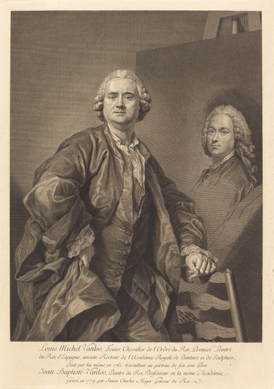 Louis Michel Vanloo 作者 路易斯·米歇尔·范·卢之后的西蒙·查尔斯·米格