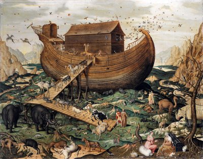 1570年，亚拉腊山上的诺亚方舟 作者 Simon de Myle