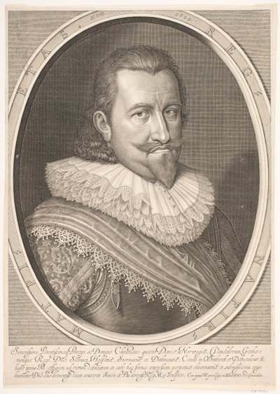 克里斯琴四世肖像 作者 Simon de Pas