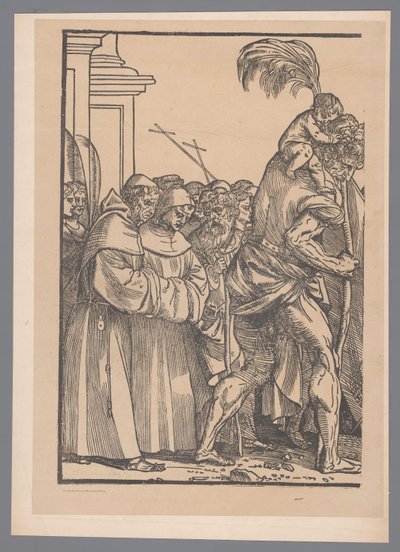 Joos Lambrecht 版画系列《基督的胜利》第一卷复制品 作者 乔斯·兰布雷希特
