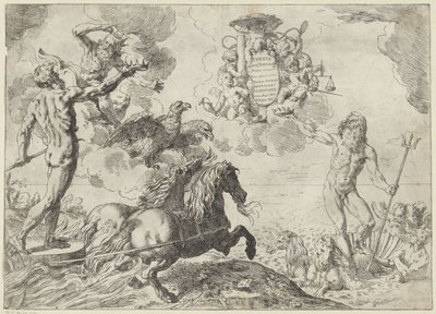 木星、海王星和冥王星为红衣主教 Scipione Borghese 的纹章加冕
论文 Jupiter, Neptune et Pluto coronas suas offerunt armis（题目见实物） 作者 西蒙妮·坎塔里尼