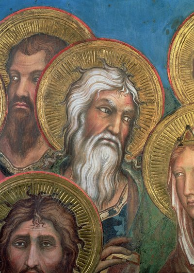 Maesta：圣安德鲁，1315（细节51591） 作者 Simone Martini