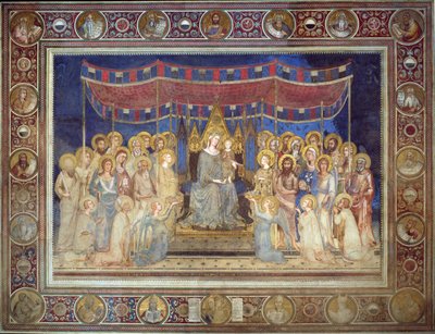 陛下，1315-1321年 作者 Simone Martini di