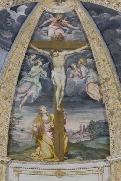 十字架，1578-82 作者 Simone Veneziano Peterzano