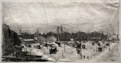 火车站，1883年。 作者 锡恩·朗利文版