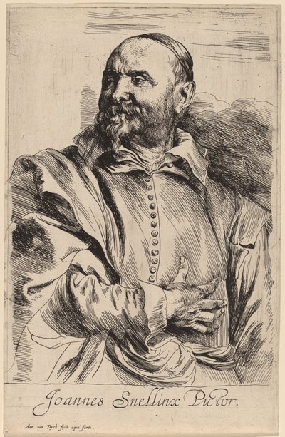 Jan Snellinx 作者 Sir Anthony van Dyck