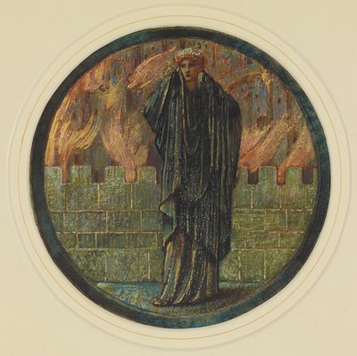 海伦的眼泪。花书》，1882-1898。 作者 爱德华·科利·伯恩·琼斯爵士