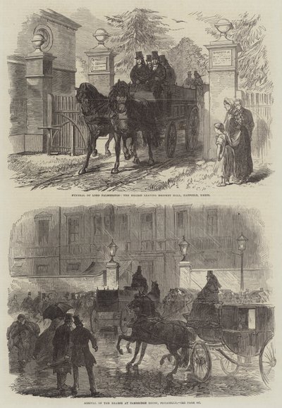 帕默斯顿勋爵的葬礼 作者 Sir John Charles Robinson
