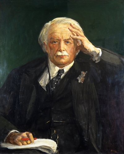 大卫，劳埃德-乔治第一伯爵"，1863-1945，1935年 作者 约翰·拉维里爵士
