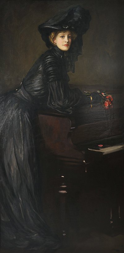 Polymnia, 1909. 作者 约翰·拉维里爵士