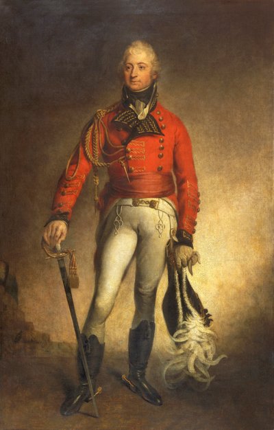 托马斯-皮克顿爵士1758-1815》，1812-13。艺术家。托马斯-皮克顿爵士，马丁-阿切尔-谢爵士。 作者 马丁·阿彻·希爵士