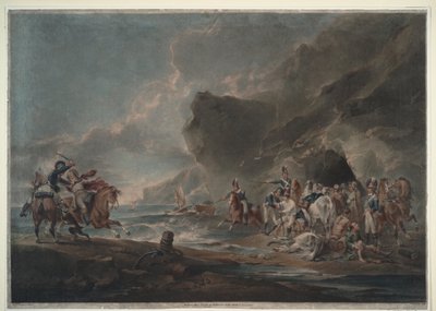 1795-1798年，走私者被击败 作者 彼得·弗朗西斯·布尔乔瓦爵士