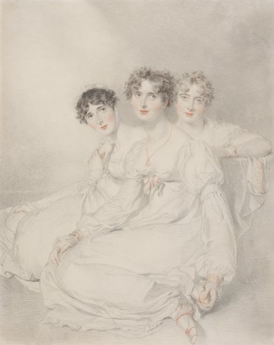 韦尔斯利-波尔姐妹 作者 Sir Thomas Lawrence