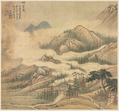 贵云神社，1500年代。 作者 宋旭