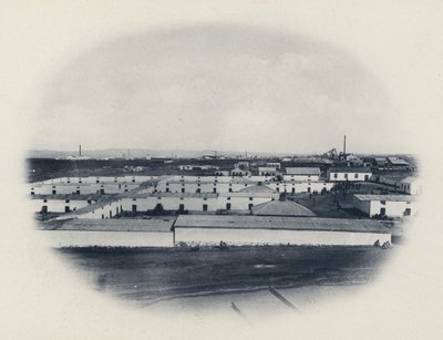 Native Compound, New Primrose Gold Mining Company (b/w photo) 作者 南非摄影师