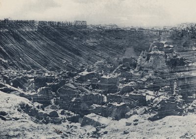 旧时代的场景，1874年的金伯利矿（黑白照片）。 作者 南非摄影师