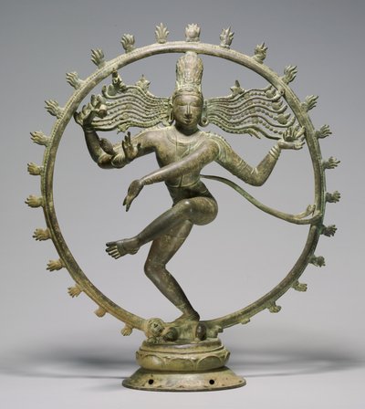 湿婆（Shiva），舞蹈之王（Nataraja），乔拉时代（约10至11世纪，青铜） 作者 南印度学校
