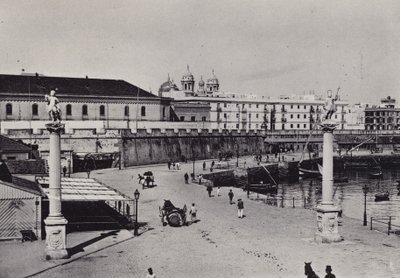 Cadiz: La Entrada (b/w photo) 作者 西班牙摄影师