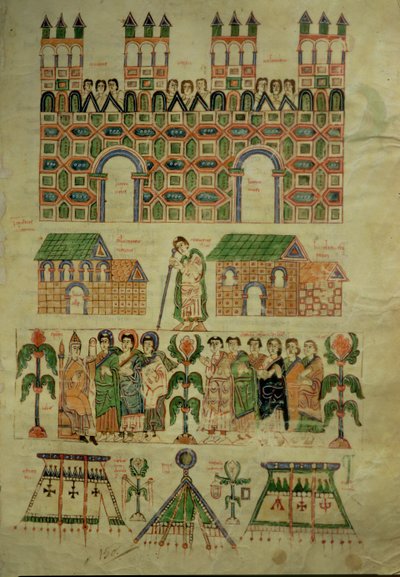 F.142 Toledo理事会，来自Abeldas Councilar Codex 作者 西班牙语学校