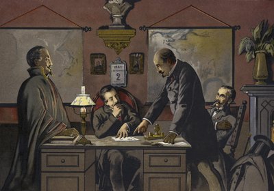 法国 -  1851年12月2日晚 作者 西班牙语学校