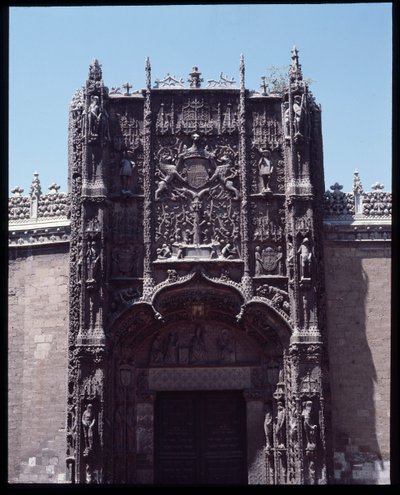 哥特式艺术 Isabelin：Facade du College Saint Gregoire (San Gregorio) 1488-1496 西班牙巴利亚多利德（哥特式艺术：西班牙巴利亚多利德学院（Colegio de San Gregorio）的立面视图） 作者 西班牙语学校