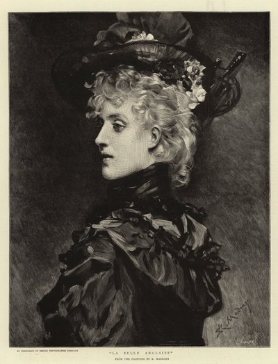 La Belle Anglaise (雕刻) 作者 西班牙语学校