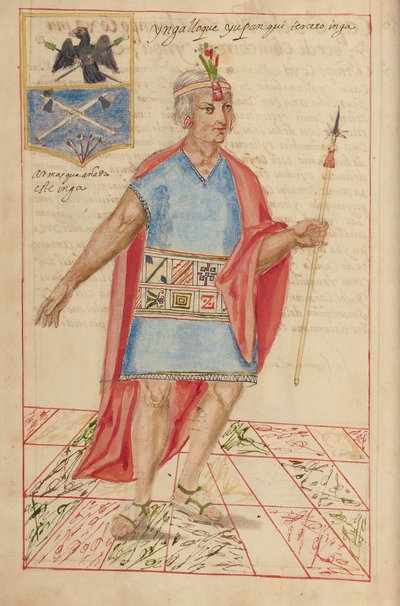 Lloque Yupanqui，1616（手稿） 作者 西班牙语学校